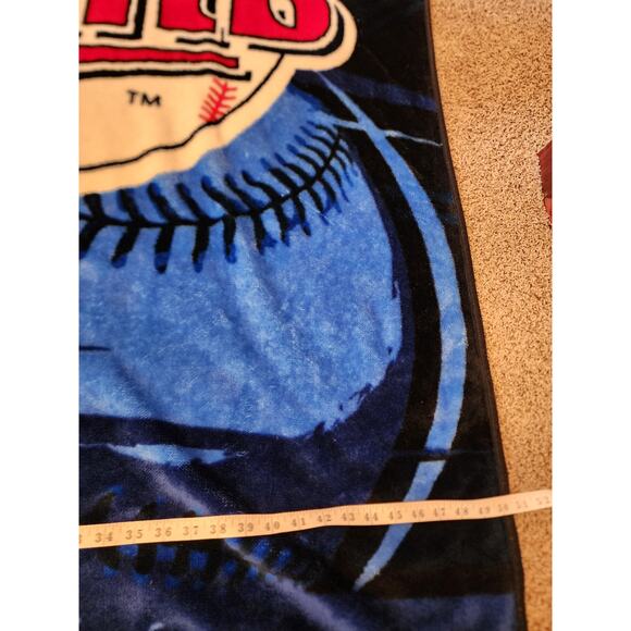 Minnesota Twins Blanket Soft Throw MLB Fleece Stadium Baseball Fan Sports 58x50 - Picture 9 of 11
